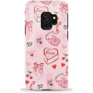 Casely Galaxy S9 Case | Be Mine | Tiny Hearts | Essential Slim Dual-Layer Protective Design(That’s Amore | Valentine’s)