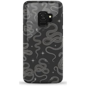 Casely Galaxy S9 Case | Be Mine | Tiny Hearts | Essential Slim Dual-Layer Protective Design(We’re Ready For It | Black Serpent)