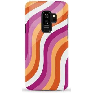 Casely Galaxy S9 Plus Case | Midnight Web | Spider Web | Essential Slim Dual-Layer Protective Design(All for Love | Pride)