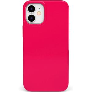 Casely iPhone 11 Case | Think Pink | Solid Neon Pink Case