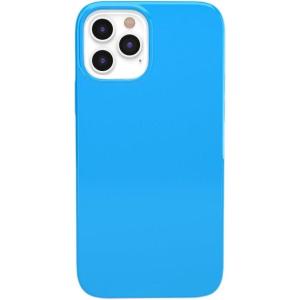 Casely iPhone 12/12 Pro Case | Miami Cabana | Solid Neon Blue Case