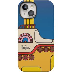 Casely iPhone 15 Plus Case – Outside The Lines Crayola Marker Case – Bold Compatible with MagSafe(Beatles | Yellow Submarine)