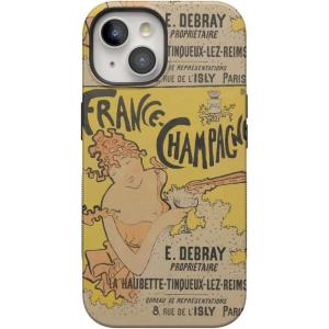 Casely iPhone 15 Plus Case – Outside The Lines Crayola Marker Case – Bold Compatible with MagSafe(French Bubbly)