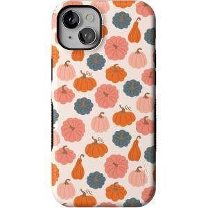 Casely iPhone 15 Plus Case – Outside The Lines Crayola Marker Case – Bold Compatible with MagSafe(Oh My Gourd | Pumpkin Patch)