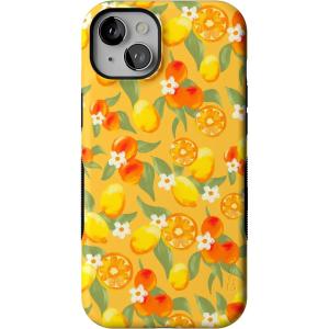 Casely iPhone 15 Plus Case – Outside The Lines Crayola Marker Case – Bold Compatible with MagSafe(Positano | Dippin’ Daisy’s Italian Coast)