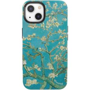 Casely iPhone 15 Plus Case – Outside The Lines Crayola Marker Case – Bold Compatible with MagSafe(Van Gogh | Blue Awakening | Almond Blossom)