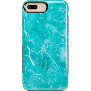 Casely iPhone 6/7/8 Plus Case | Make Your Mark | Crayola Paint Case(Beautiful Teal Blue Seaglass)