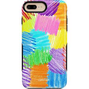 Casely iPhone 6/7/8 Plus Case | Make Your Mark | Crayola Paint Case(Crayola | Scribble Me That | Rainbow Pencil)