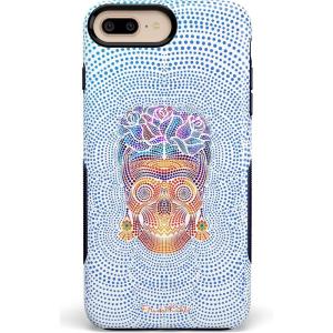 Casely iPhone 6/7/8 Plus Case | Make Your Mark | Crayola Paint Case(Frida Kahlo | Vida y Muerte | Dotted Skull)