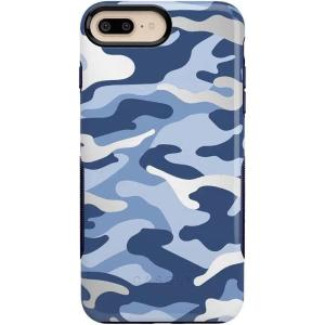 Casely iPhone 6/7/8 Plus Case | Make Your Mark | Crayola Paint Case(In Formation | Metallic Blue Camo)