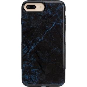 Casely iPhone 6/7/8 Plus Case | Make Your Mark | Crayola Paint Case(Midnight Marble Black & Navy)