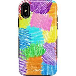 Casely iPhone Xs Max Case | Make Your Mark | Crayola Paint Case(Crayola | Scribble Me That | Rainbow Pencil)