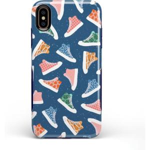Casely iPhone Xs Max Case | Make Your Mark | Crayola Paint Case(If The Shoe Fits | High Top Sneaker)