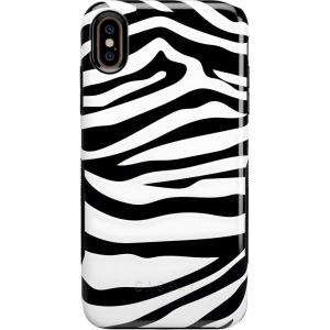 Casely iPhone Xs Max Case | Make Your Mark | Crayola Paint Case(Into the Wild | Zebra Print)