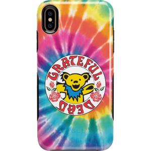 Casely iPhone Xs Max Case | Make Your Mark | Crayola Paint Case(On Tour | Grateful Dead Tie Dye Sticker)