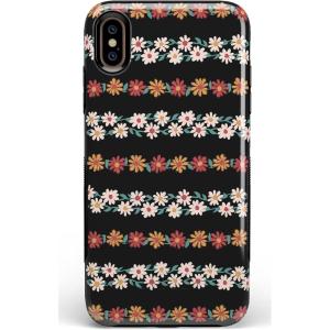 Casely iPhone Xs Max Case | Make Your Mark | Crayola Paint Case(Totally Rad | Daisy Print Floral)