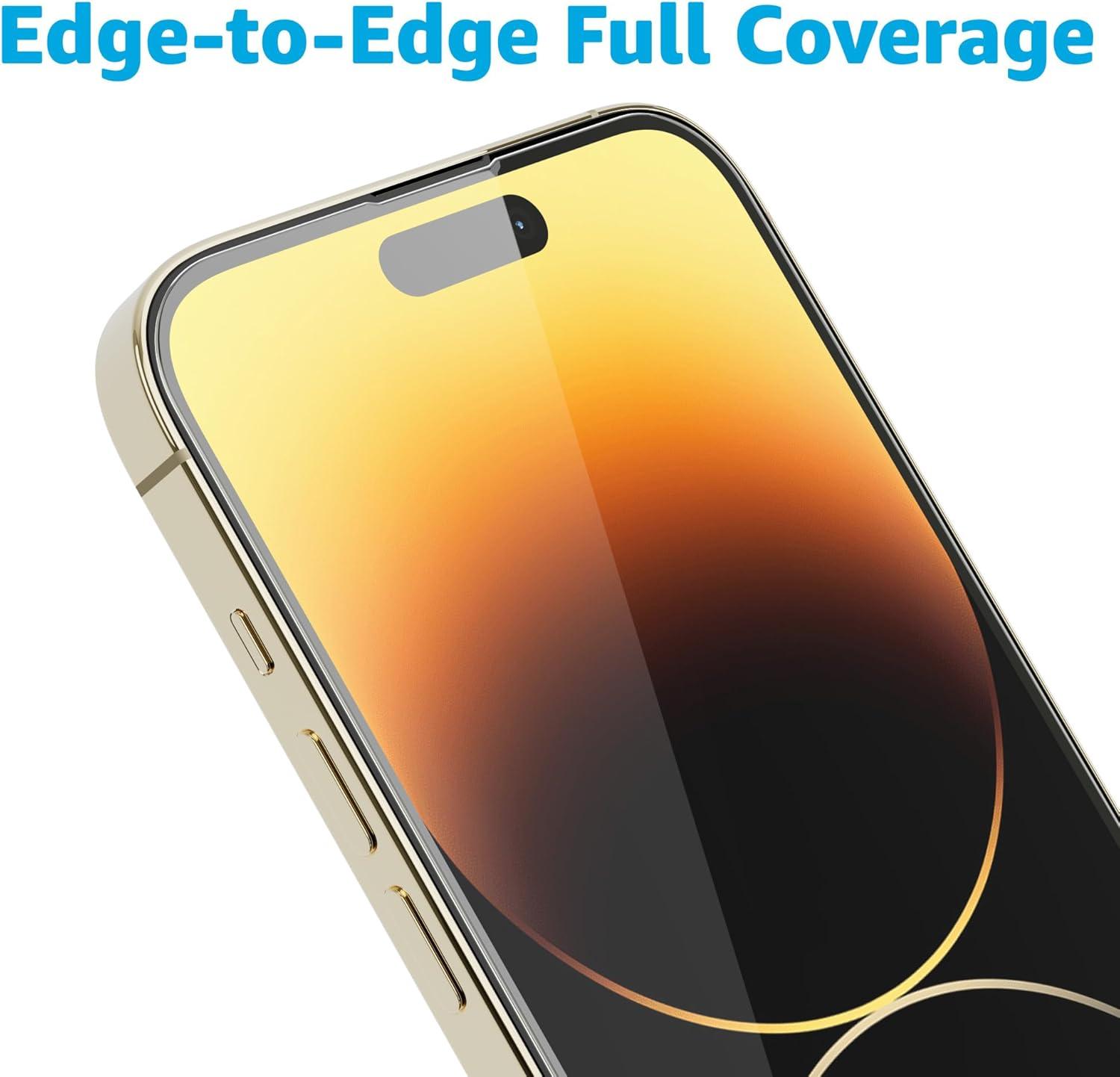 imageCasely Screen Protector for iPhone 12 Pro Max Tempered Glass Screen ProtectoriPhone 15 Pro