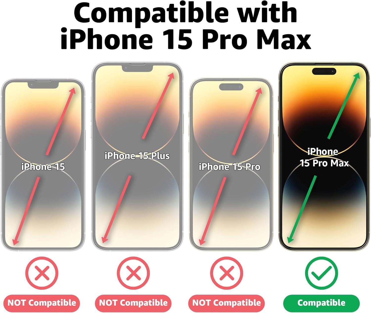 imageCasely Screen Protector for iPhone 12 Pro Max Tempered Glass Screen ProtectoriPhone 15 Pro Max