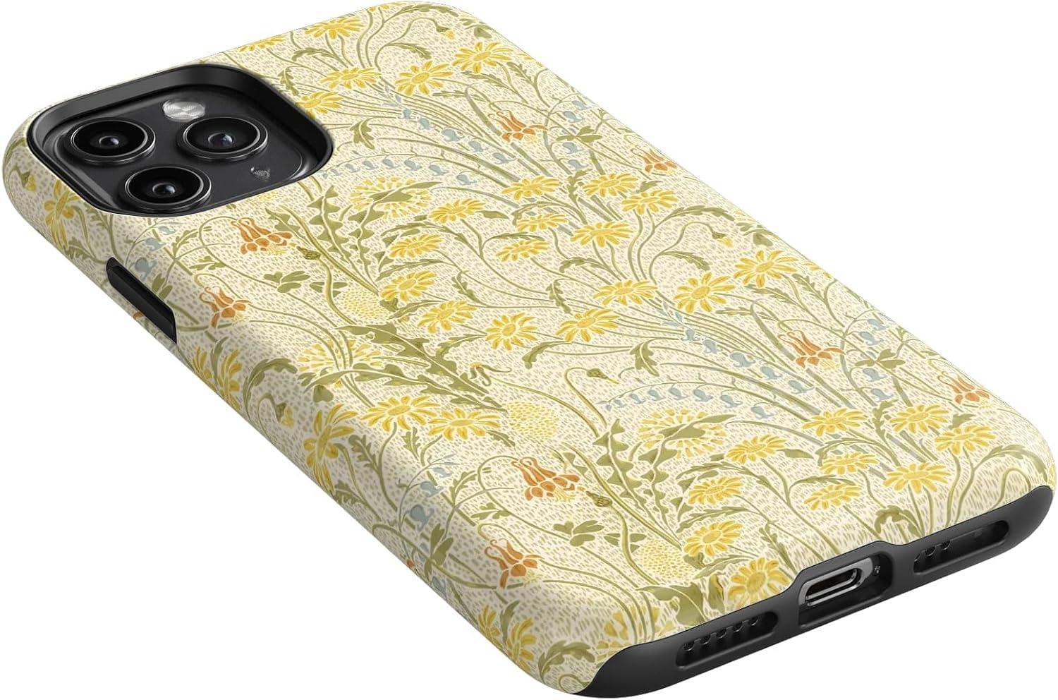 imageCasely iPhone 11 Pro Case  Make Your Mark  Crayola Paint CaseBoho Blooms  Golden Floral