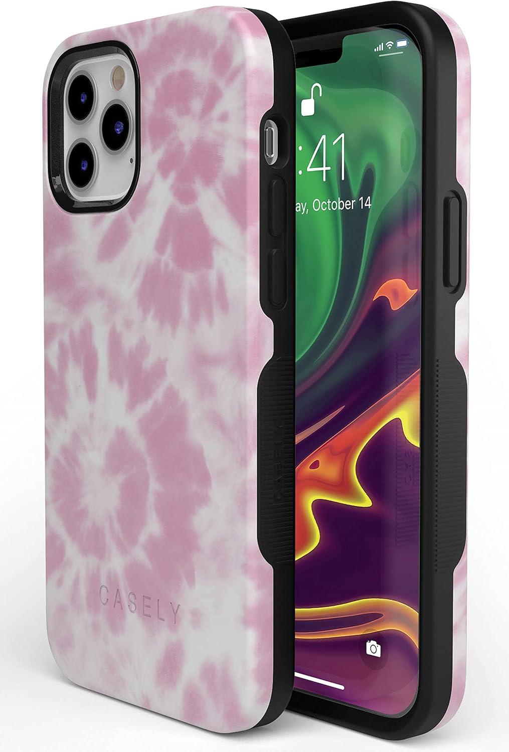 imageCasely iPhone 11 Pro Case  Make Your Mark  Crayola Paint CaseDown for Whatever  Light Pink Tie Dye