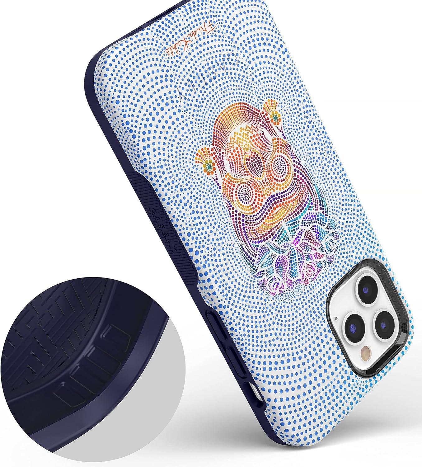 imageCasely iPhone 11 Pro Case  Make Your Mark  Crayola Paint CaseFrida Kahlo  Vida y Muerte  Dotted Skull