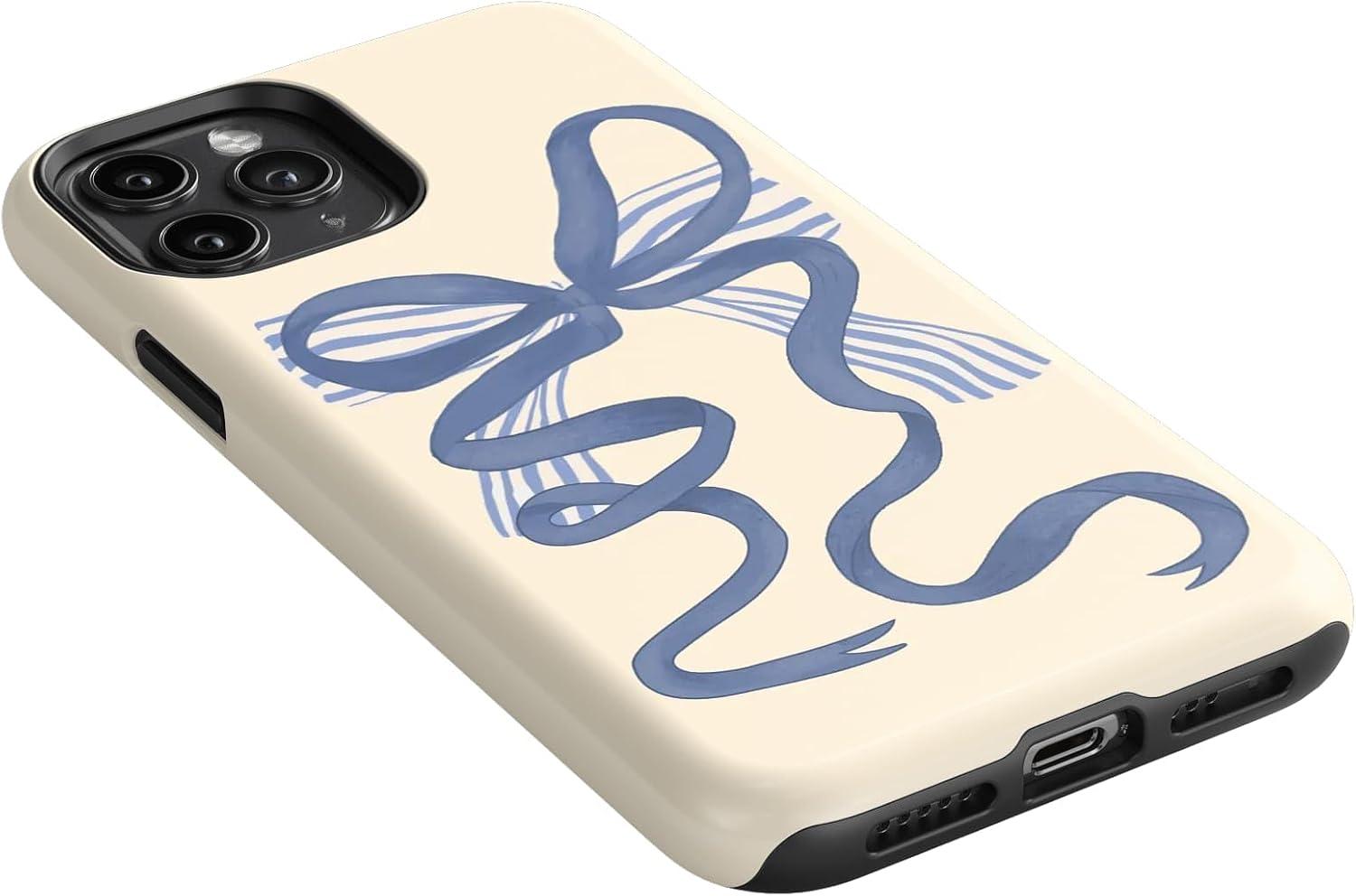 imageCasely iPhone 11 Pro Case  Make Your Mark  Crayola Paint CaseHeartstrings  Blue Bow