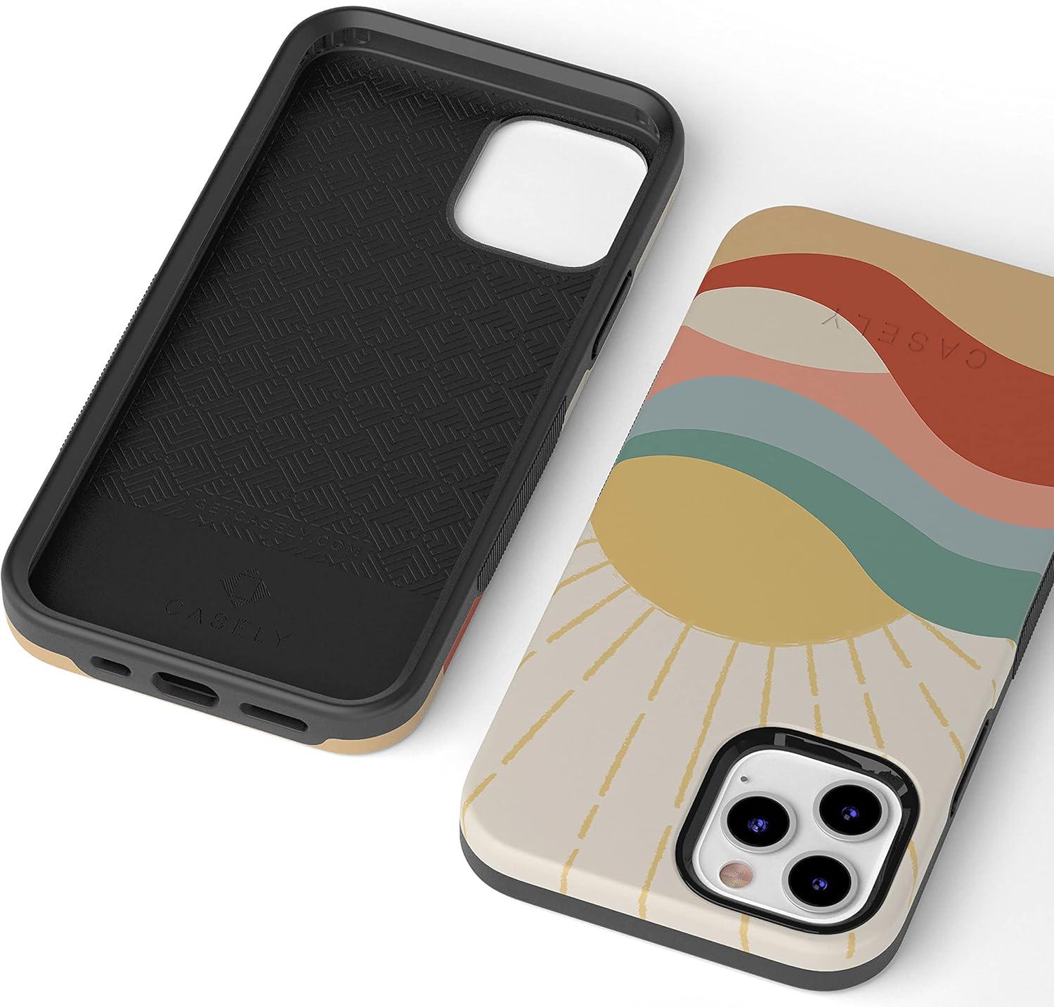 imageCasely iPhone 11 Pro Case  Make Your Mark  Crayola Paint CaseHere Comes the Sun  Colorblock Sunset