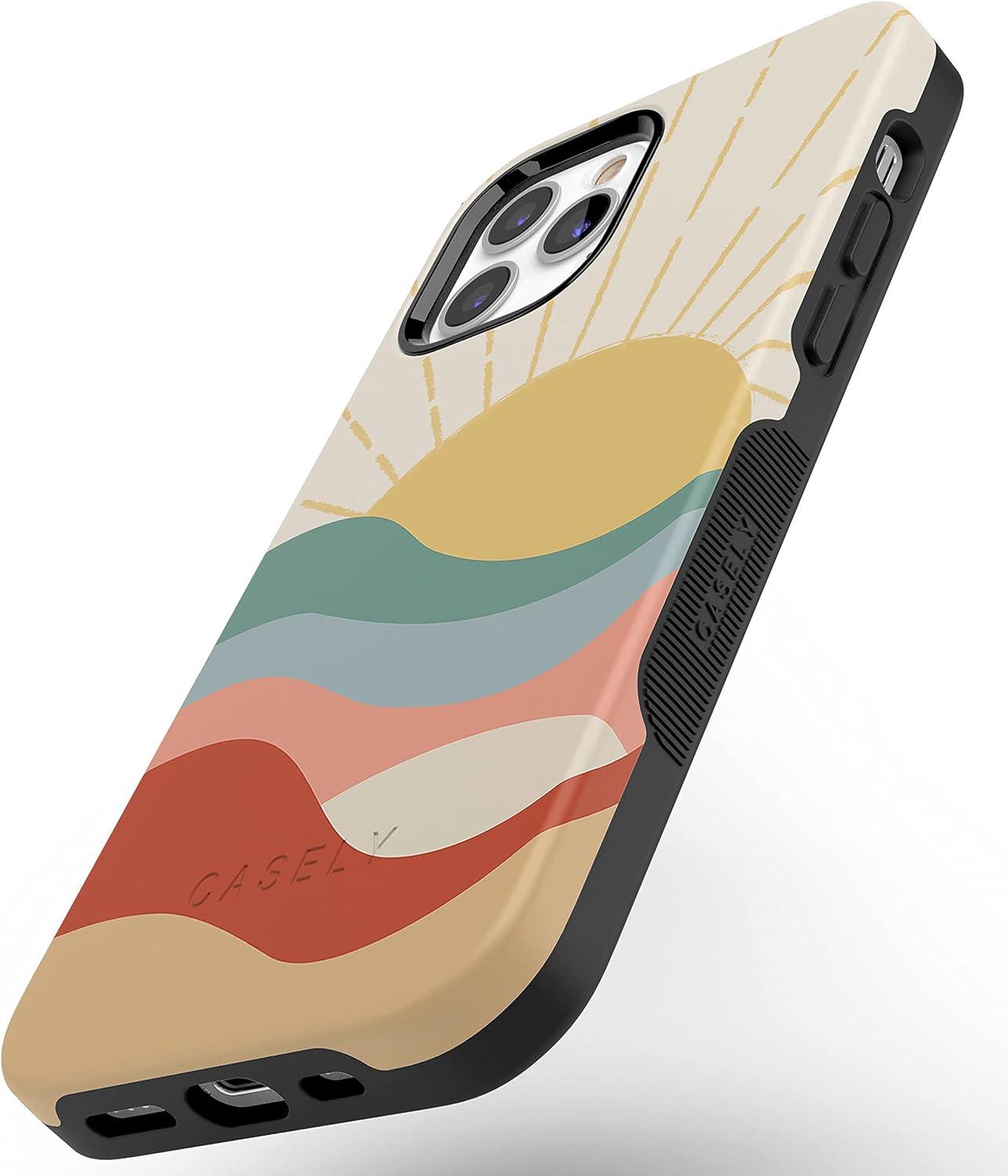 imageCasely iPhone 11 Pro Case  Make Your Mark  Crayola Paint CaseHere Comes the Sun  Colorblock Sunset