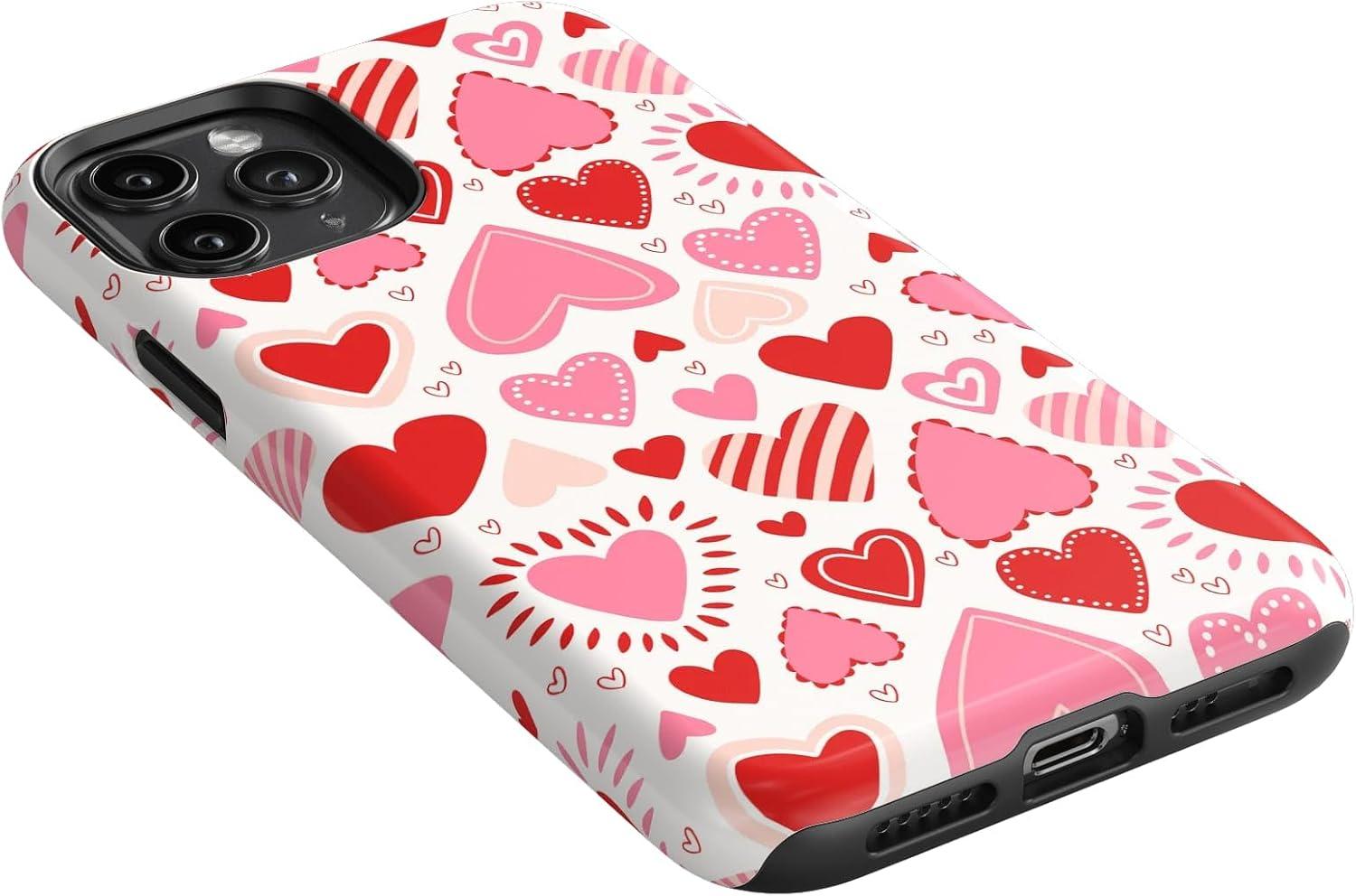 imageCasely iPhone 11 Pro Case  Make Your Mark  Crayola Paint CaseLove Struck  Heart Stickers