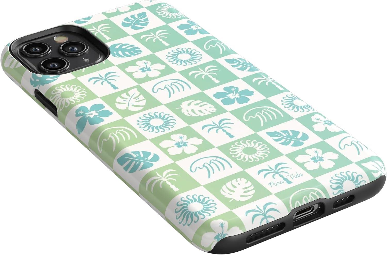 imageCasely iPhone 11 Pro Case  Make Your Mark  Crayola Paint CasePura Vida  Coastal Checkers