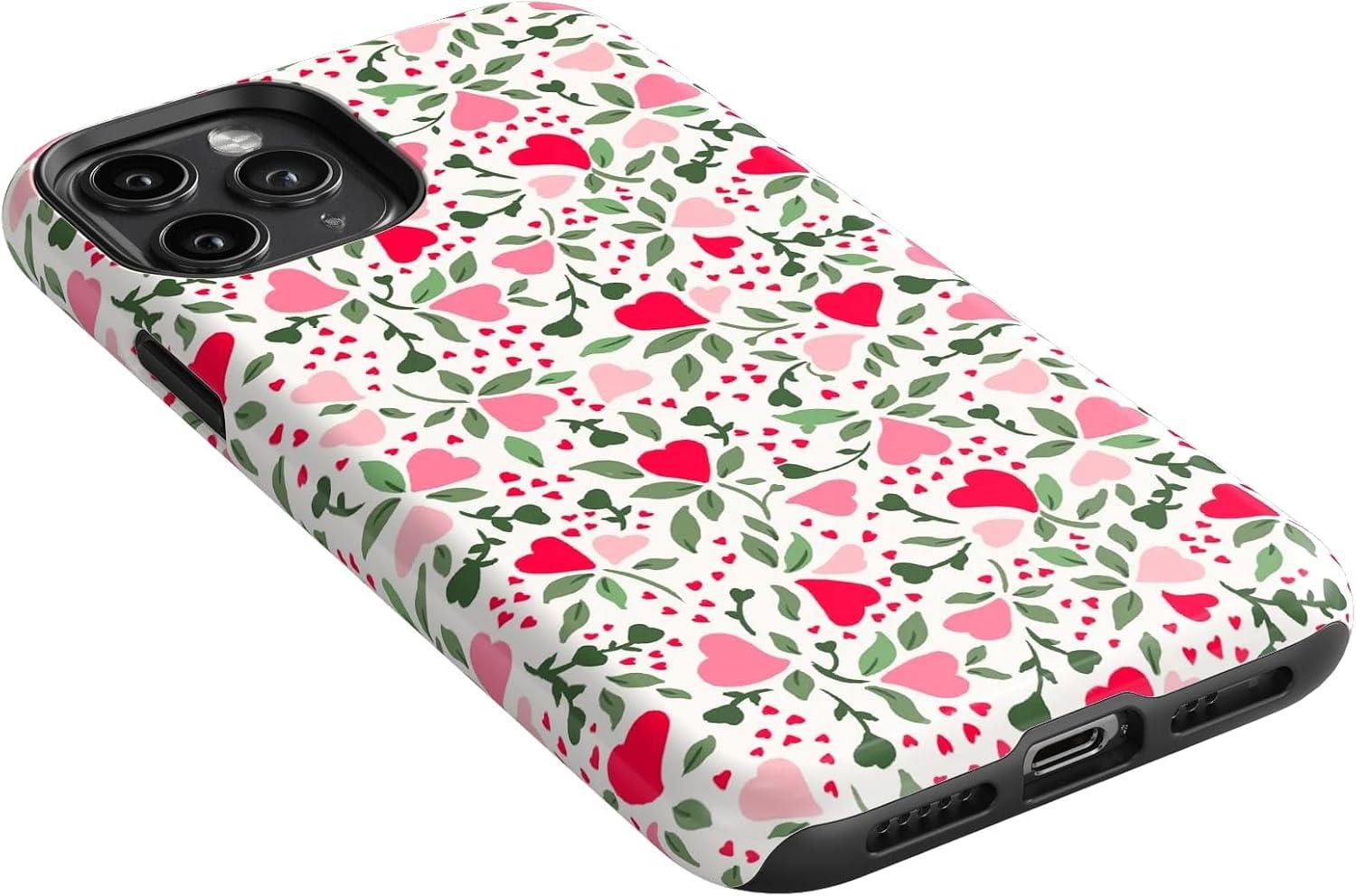 imageCasely iPhone 11 Pro Case  Make Your Mark  Crayola Paint CaseVines of Love  Floral Heart