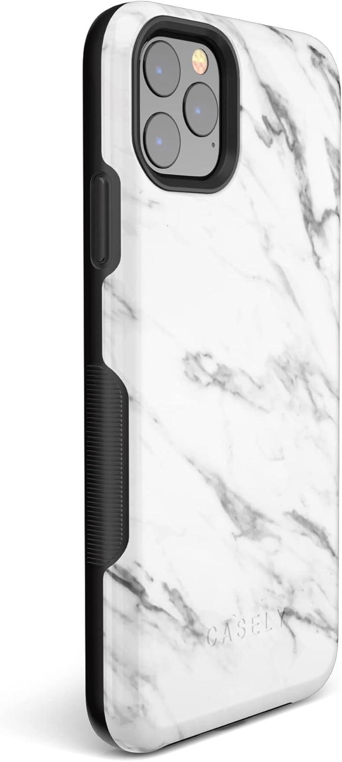 imageCasely iPhone 11 Pro Case  Make Your Mark  Crayola Paint CaseWhite Marble