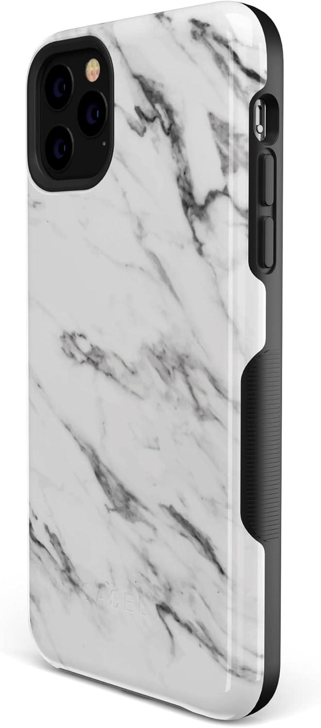 imageCasely iPhone 11 Pro Case  Make Your Mark  Crayola Paint CaseWhite Marble