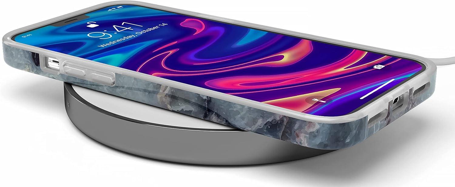 imageCasely iPhone 11 Pro Floral Case  Rose to Fame Coquette  Blue amp White Rose CaseBlue Marble