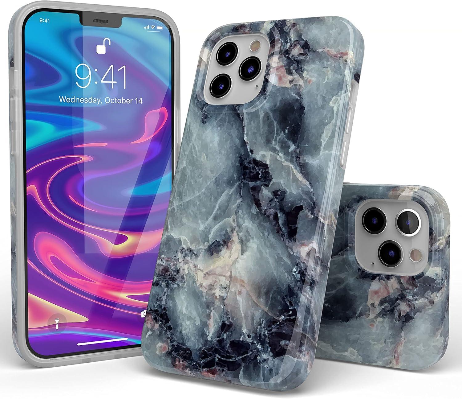 imageCasely iPhone 11 Pro Floral Case  Rose to Fame Coquette  Blue amp White Rose CaseBlue Marble