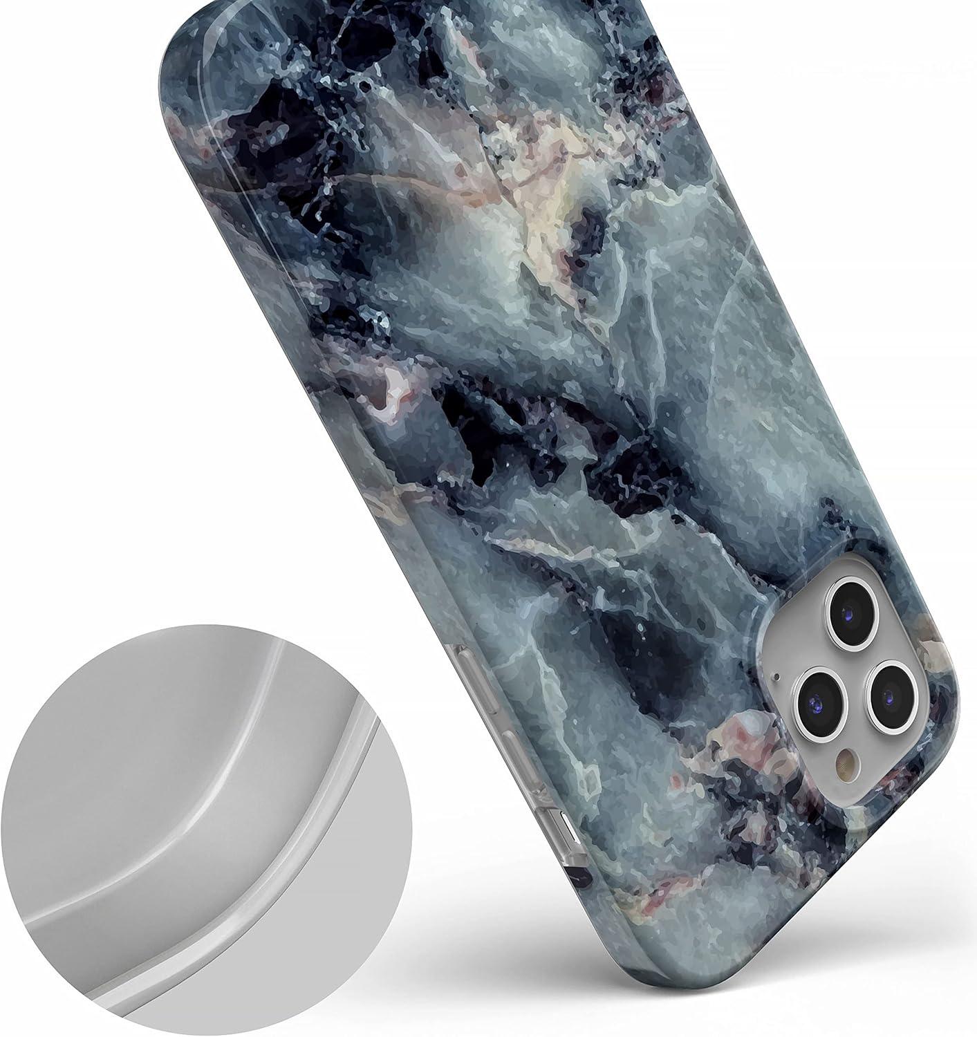 imageCasely iPhone 11 Pro Floral Case  Rose to Fame Coquette  Blue amp White Rose CaseBlue Marble