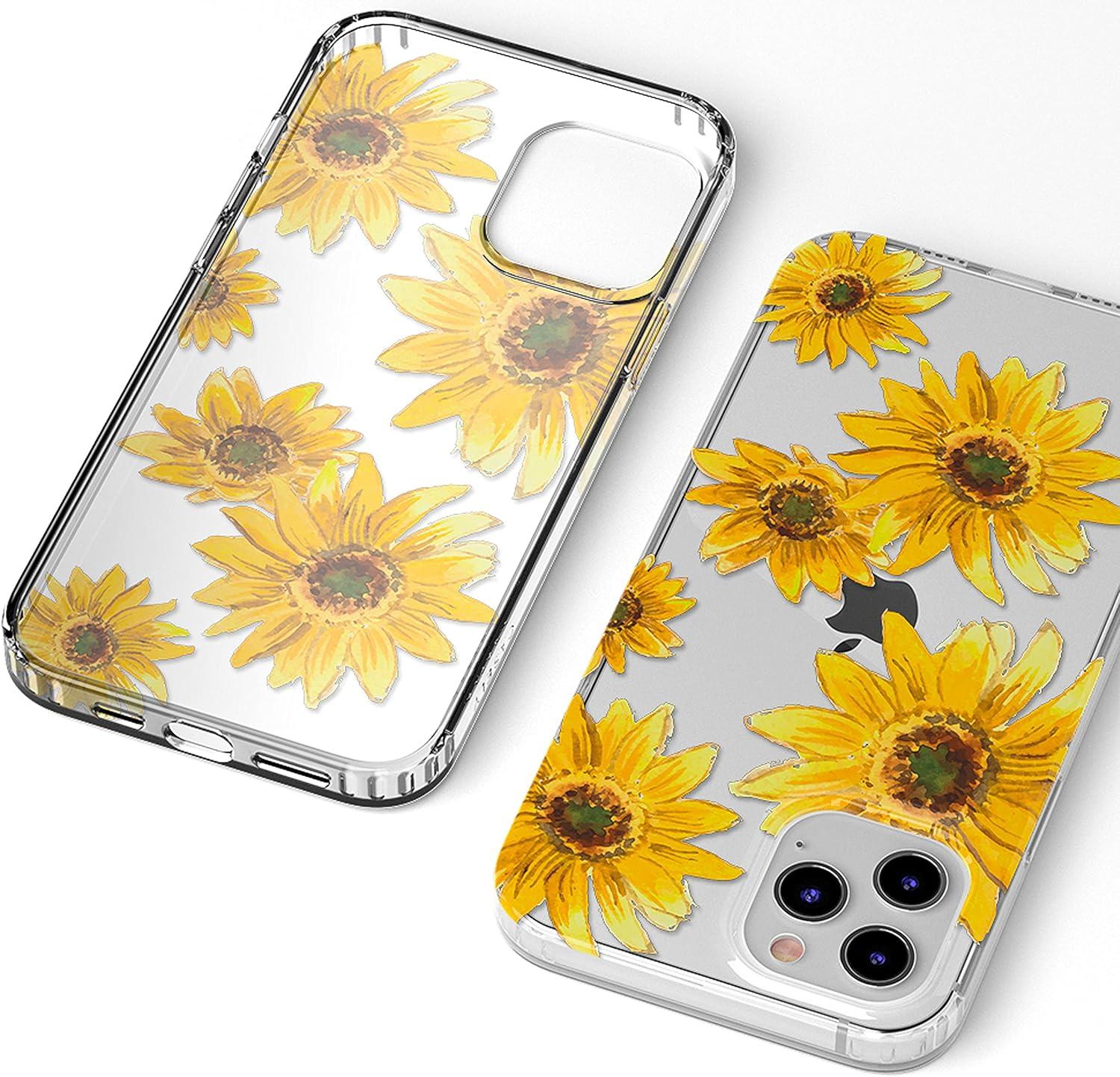 imageCasely iPhone 11 Pro Floral Case  Rose to Fame Coquette  Blue amp White Rose CaseBright Yellow Sunflowers Floral