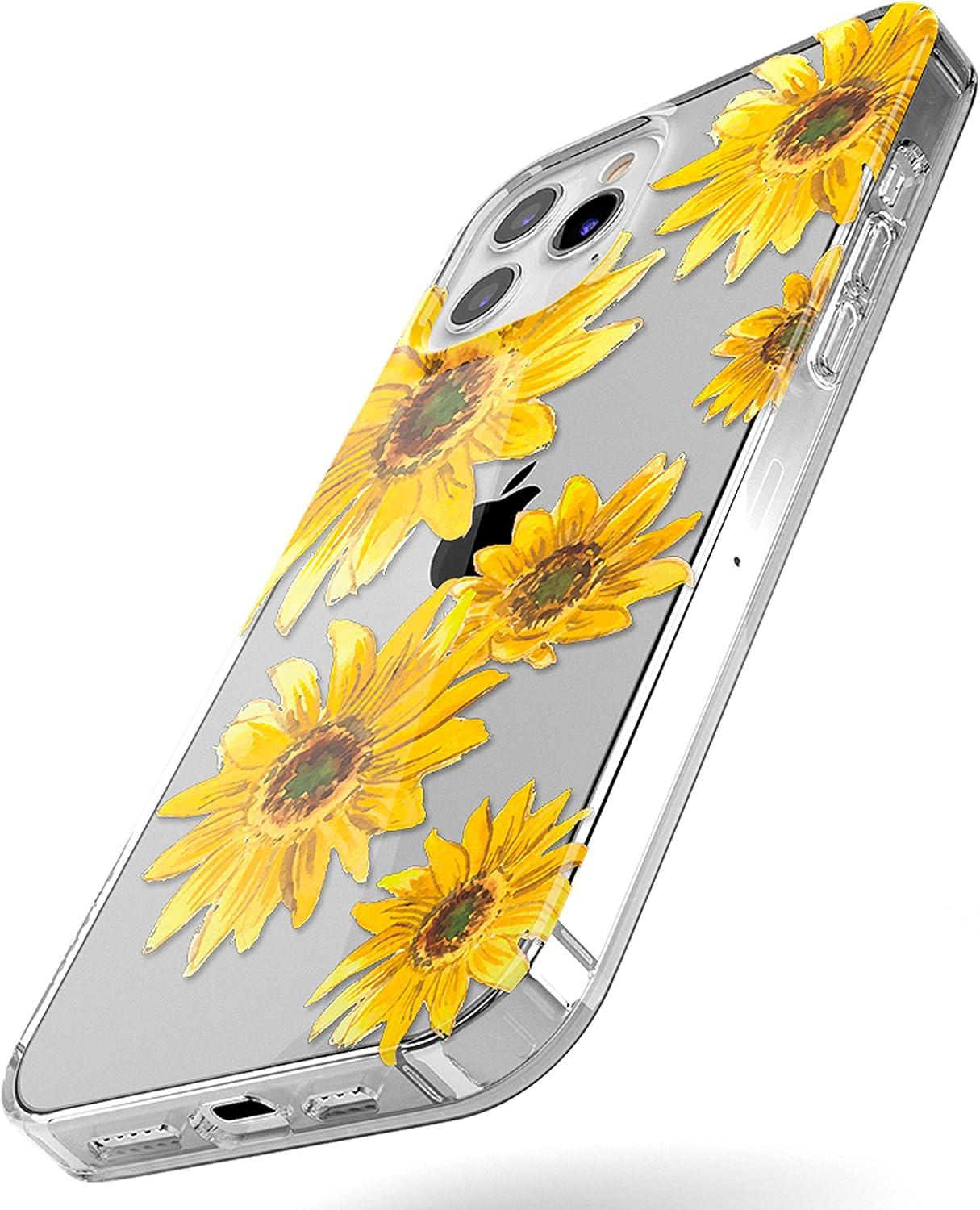 imageCasely iPhone 11 Pro Floral Case  Rose to Fame Coquette  Blue amp White Rose CaseBright Yellow Sunflowers Floral