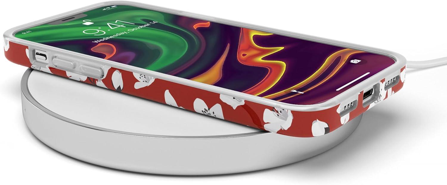 imageCasely iPhone 11 Pro Floral Case  Rose to Fame Coquette  Blue amp White Rose CaseFloral Forest  Red Cherry Blossom Floral