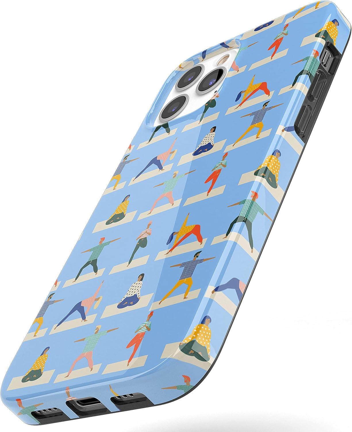 imageCasely iPhone 11 Pro Floral Case  Rose to Fame Coquette  Blue amp White Rose CaseGo with the Flow Light Blue Yoga