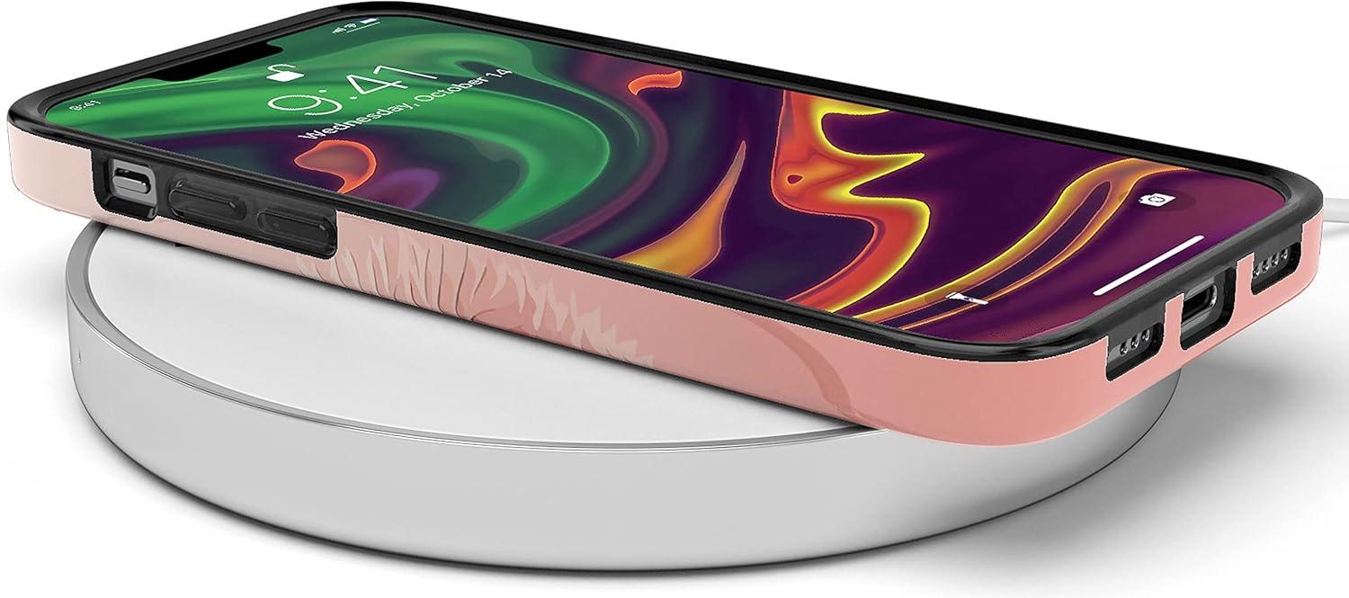 imageCasely iPhone 11 Pro Floral Case  Rose to Fame Coquette  Blue amp White Rose CaseHear Me Roar  Blush Lion