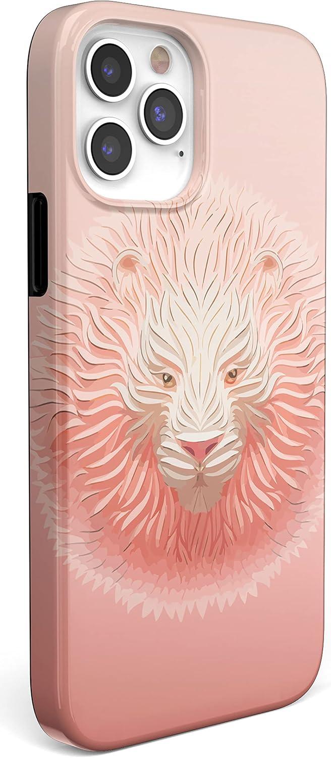 imageCasely iPhone 11 Pro Floral Case  Rose to Fame Coquette  Blue amp White Rose CaseHear Me Roar  Blush Lion