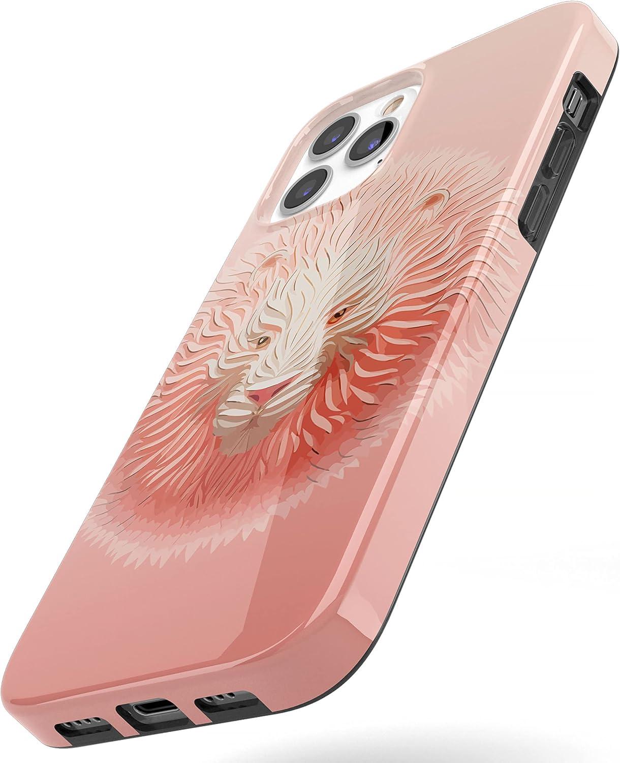 imageCasely iPhone 11 Pro Floral Case  Rose to Fame Coquette  Blue amp White Rose CaseHear Me Roar  Blush Lion