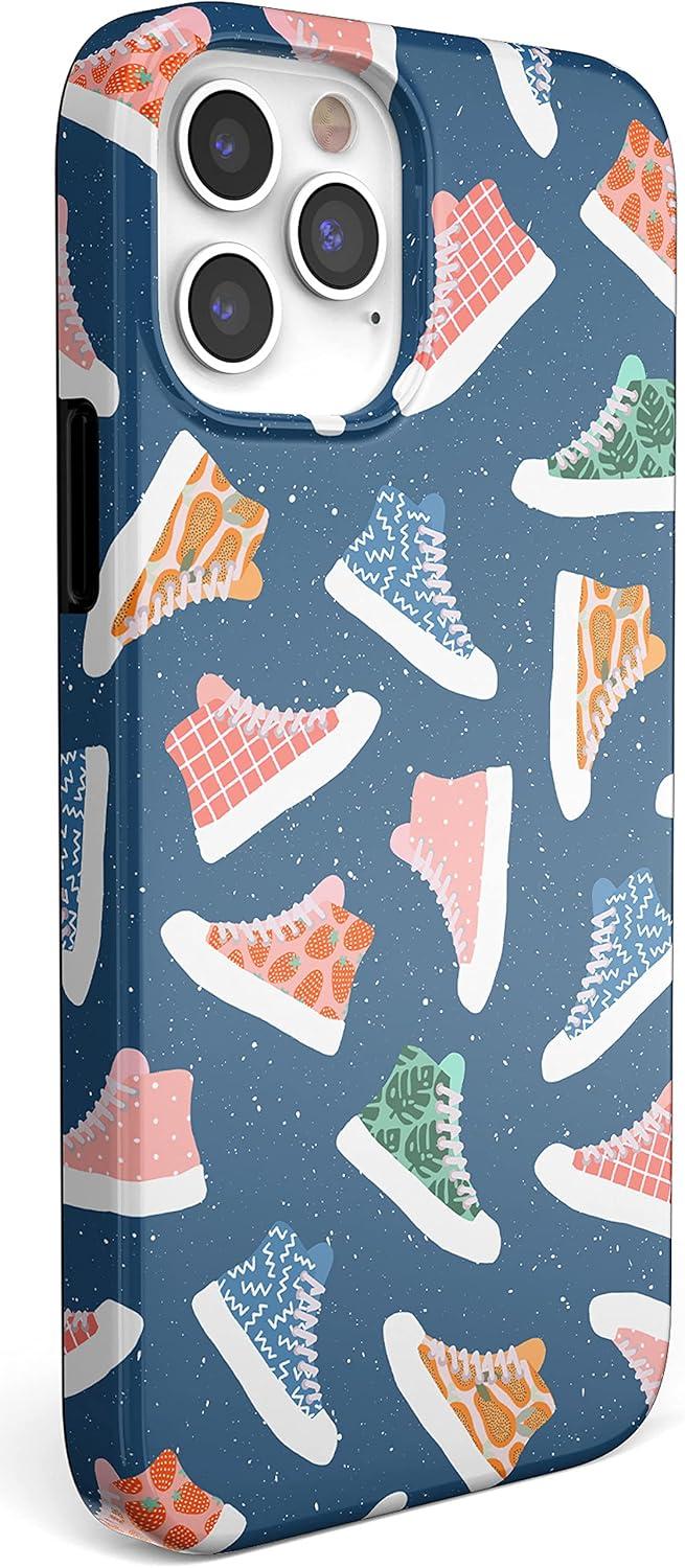 imageCasely iPhone 11 Pro Floral Case  Rose to Fame Coquette  Blue amp White Rose CaseIf The Shoe Fits  High Top Sneaker