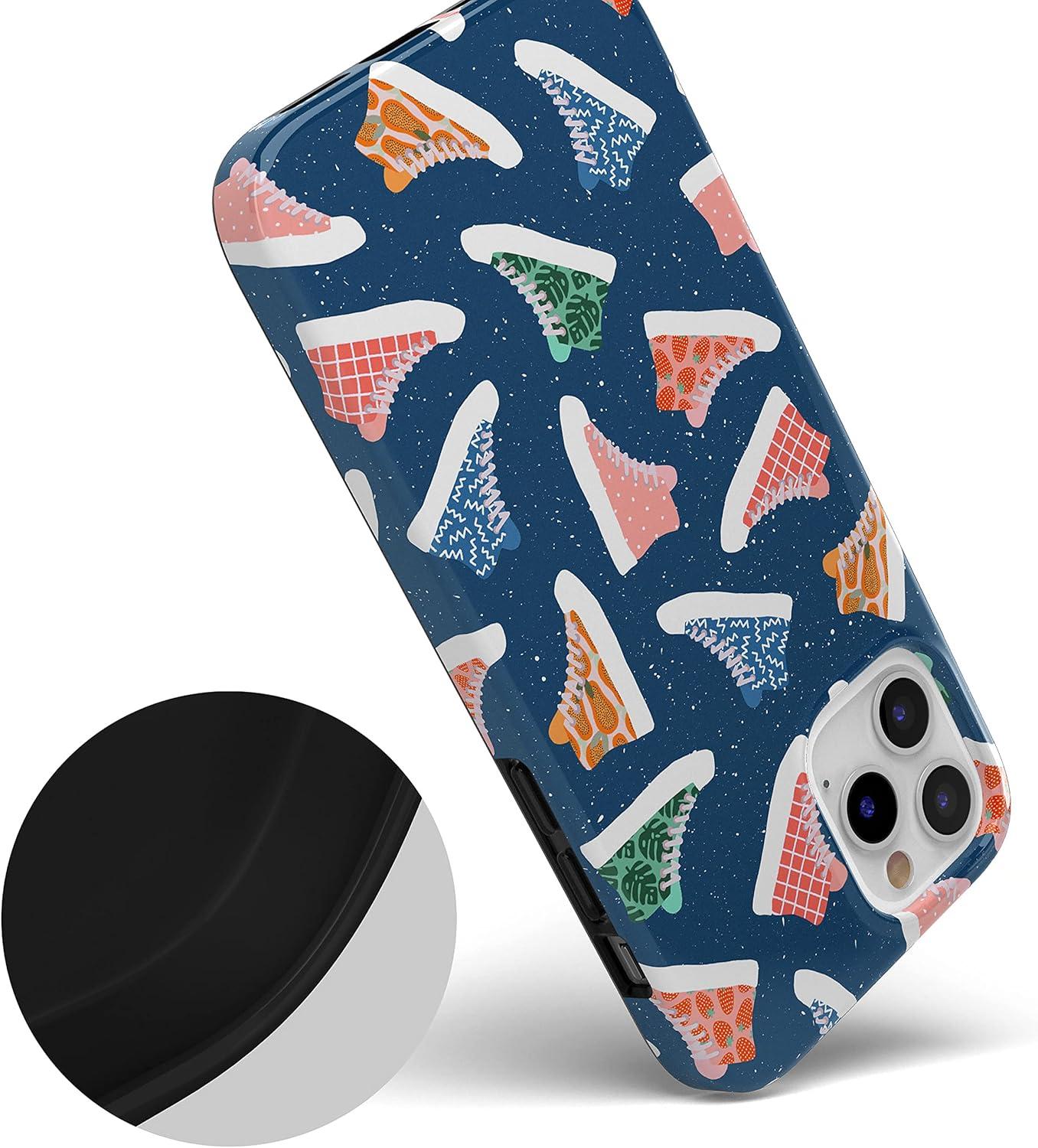 imageCasely iPhone 11 Pro Floral Case  Rose to Fame Coquette  Blue amp White Rose CaseIf The Shoe Fits  High Top Sneaker