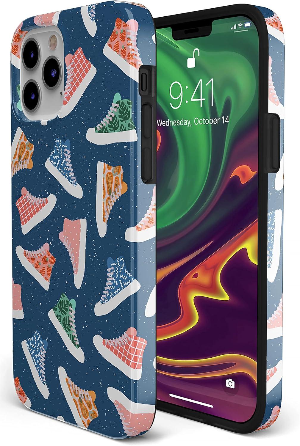 imageCasely iPhone 11 Pro Floral Case  Rose to Fame Coquette  Blue amp White Rose CaseIf The Shoe Fits  High Top Sneaker