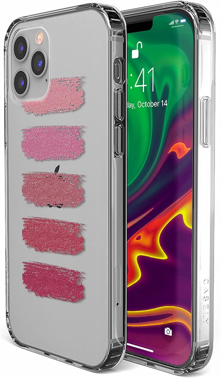 imageCasely iPhone 11 Pro Floral Case  Rose to Fame Coquette  Blue amp White Rose CaseInsta Famous Makeup Swatch