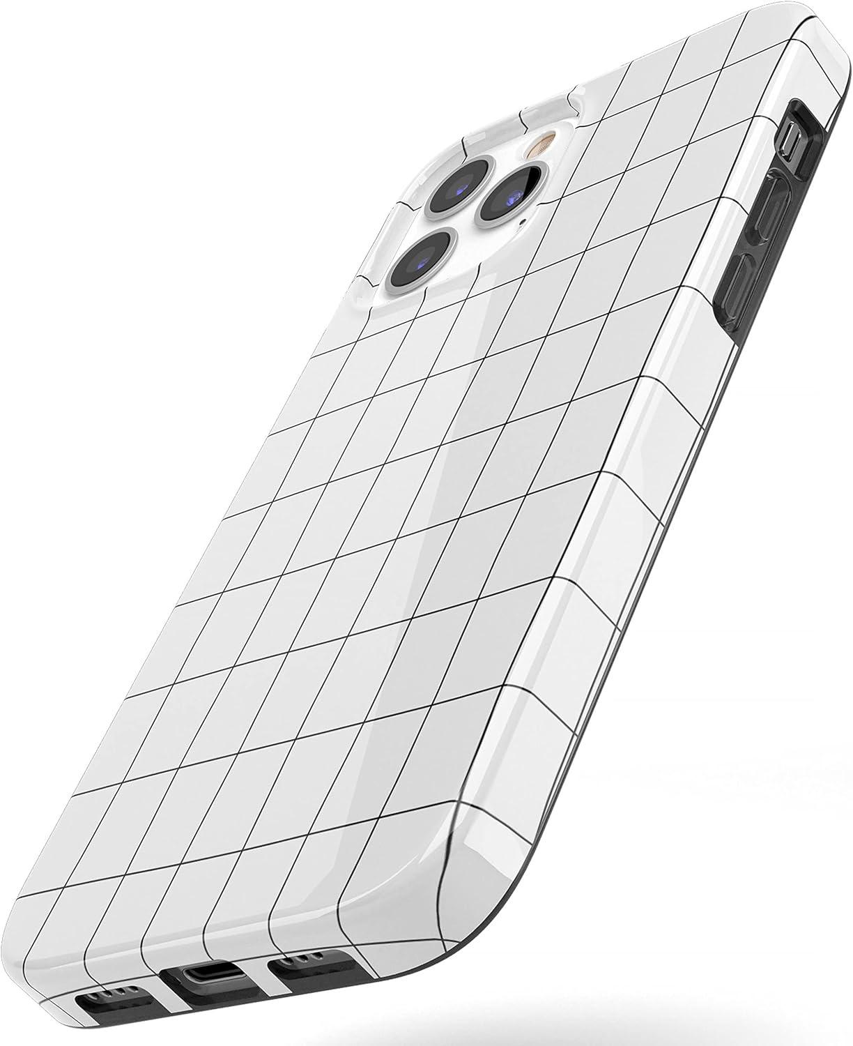 imageCasely iPhone 11 Pro Floral Case  Rose to Fame Coquette  Blue amp White Rose CaseOff the Grid  White  Black Lined