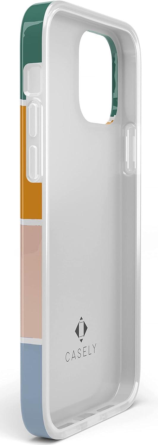 imageCasely iPhone 11 Pro Floral Case  Rose to Fame Coquette  Blue amp White Rose CasePaint The Town  Colorblock Stripes