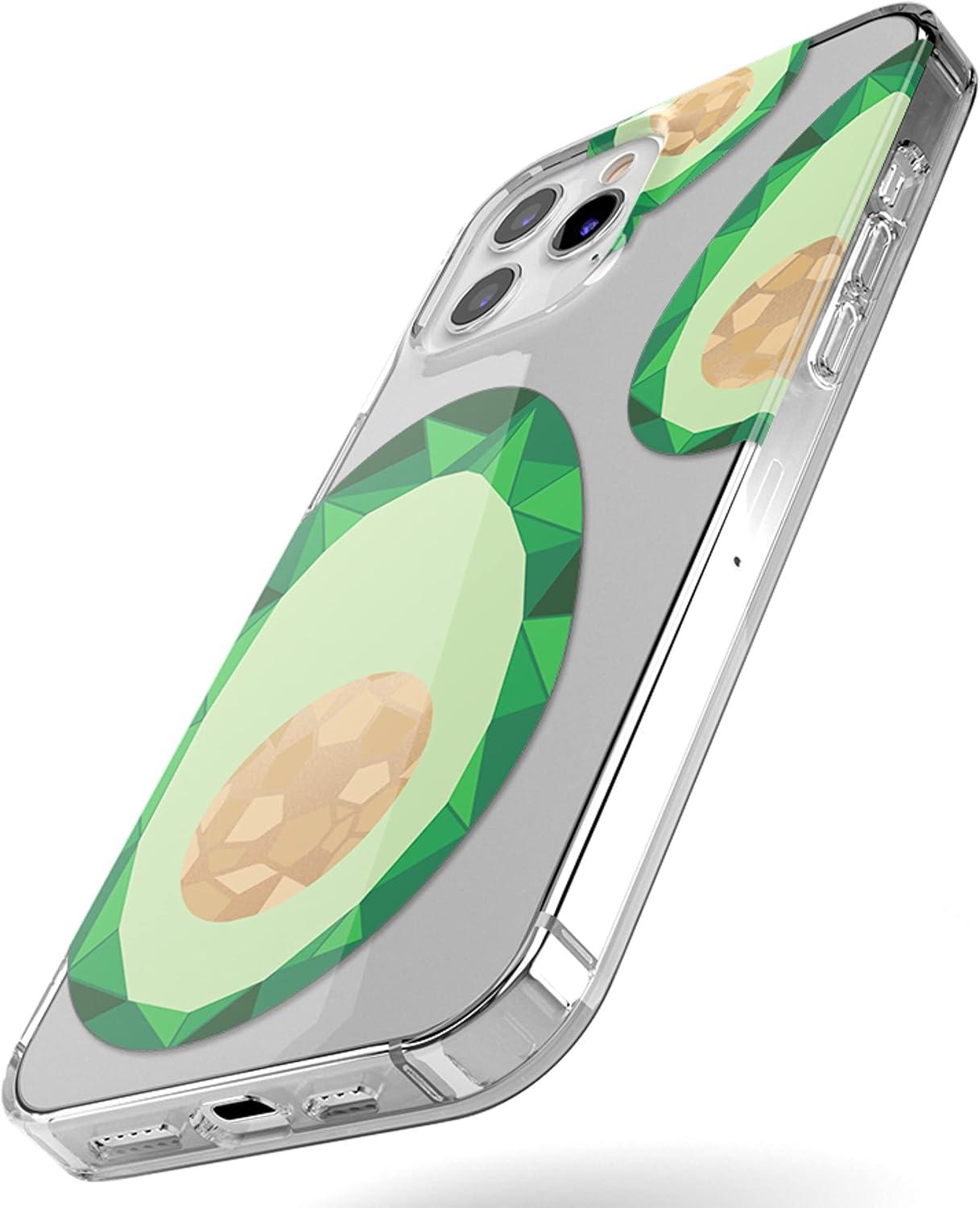 imageCasely iPhone 11 Pro Max Case  Out and About  Light Pink Floral  Classic Ultra Slim DesignAvocado Rose Gold Clear